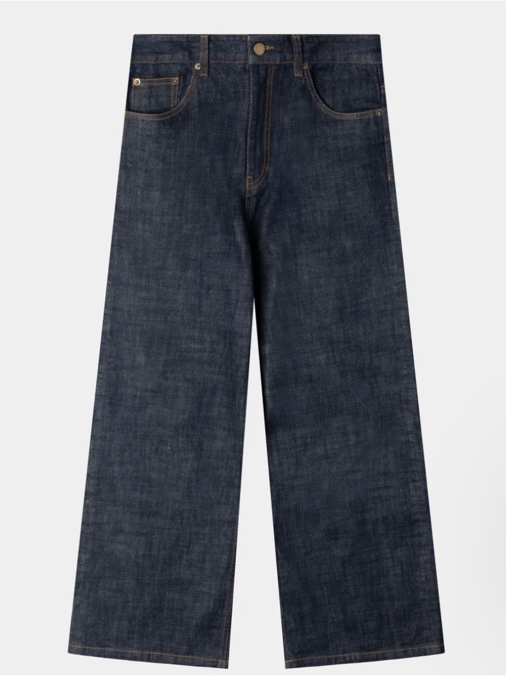 Circle Author Baggy Selvedge Denim Jeans